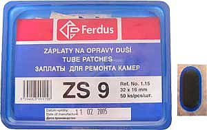 záplaty Ferdus ZS 9 (balení 50ks)