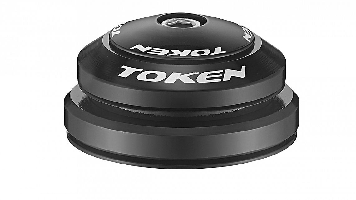 řízení TOKEN tapered integrated černé OMEGA-A83M