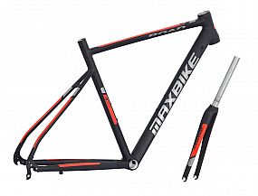 rámový set Maxbike Road 510mm + vidlice Carbon černý