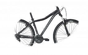 rám Maxbike M307-D černý matný + fialová V-brake/Disc