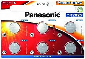 baterie Panasonic CR2025