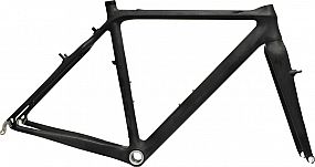 rám cyklokros carbon CX8000 590mm + vidlice - bez laku